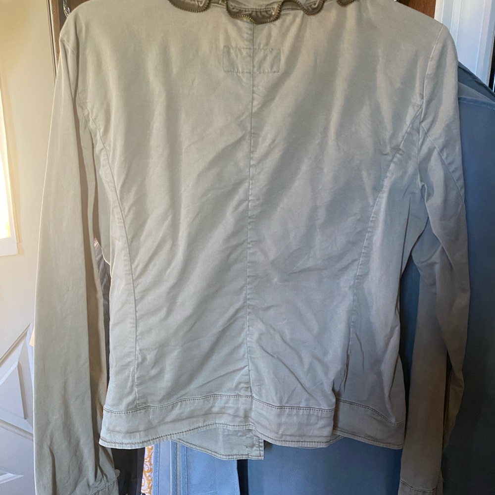 Michael Kors Ruffle Trim Jacket - Picture 2 of 3